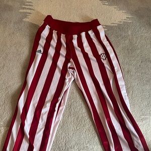 Adidas Candy Stripe IU Warmup Pants - size large